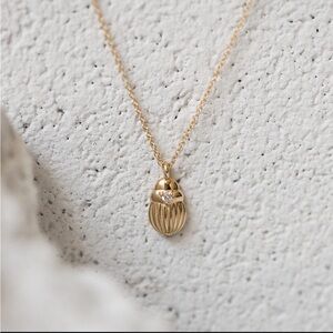 Bluboho Rebirth Scarab Necklace